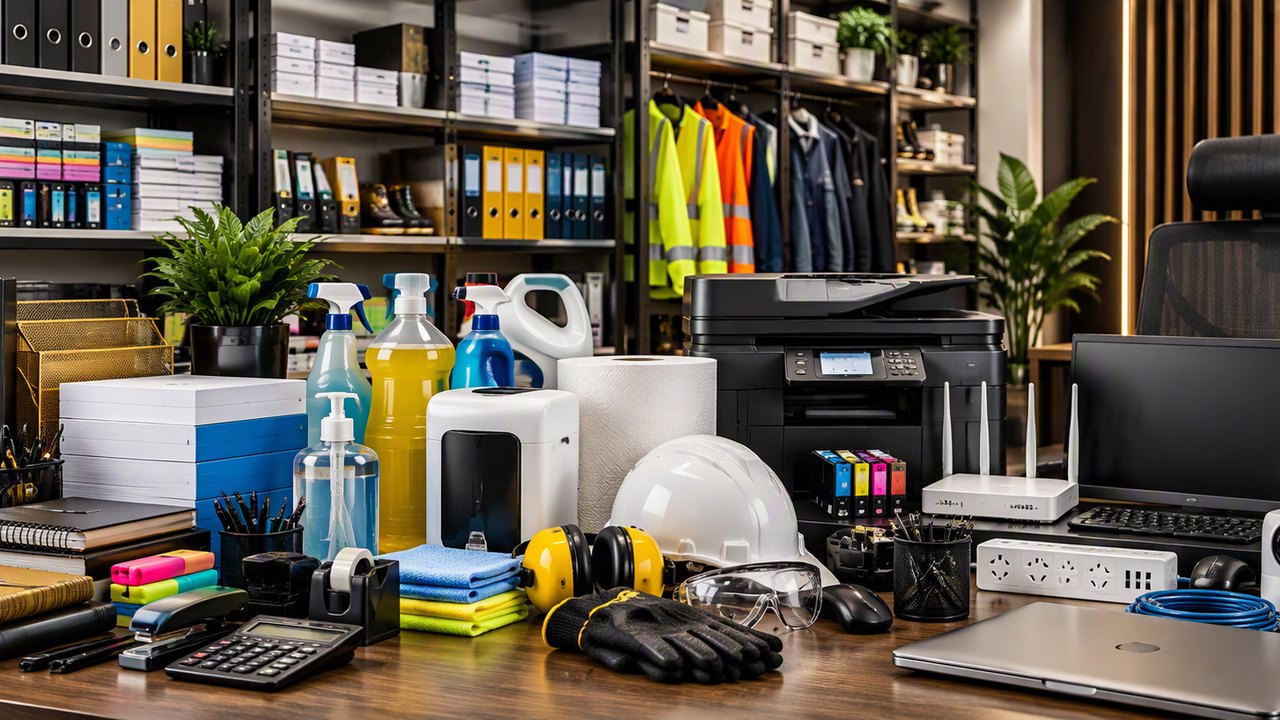 Office consumables and stationery